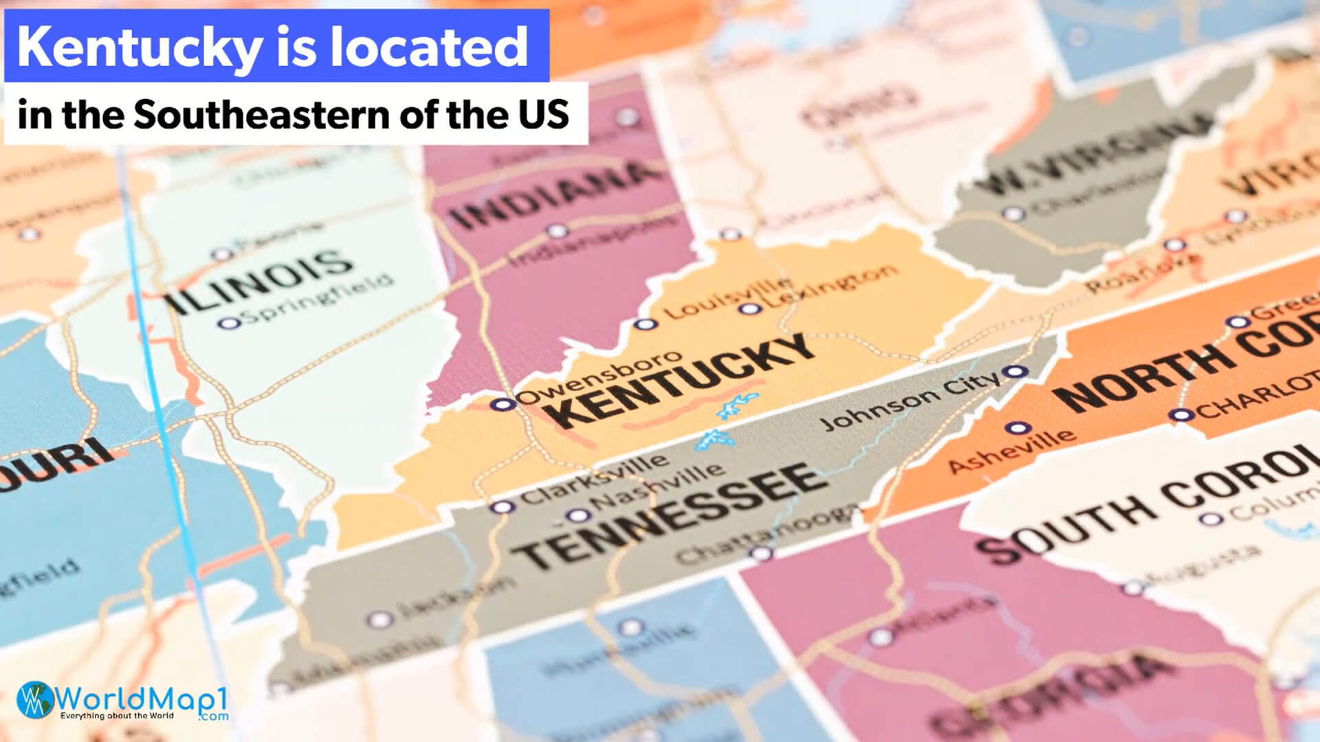 Kentucky Map USA